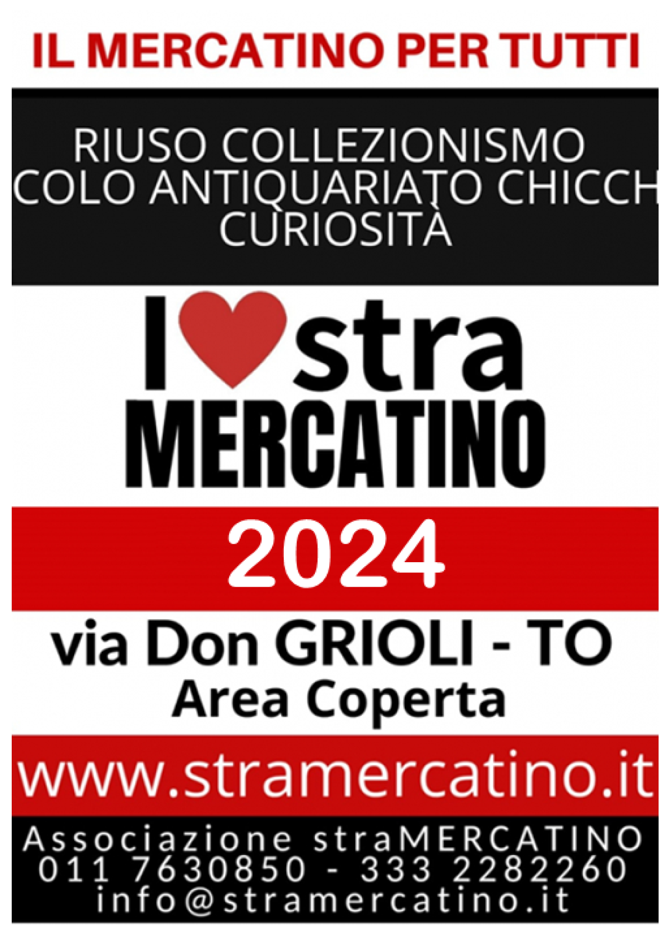 I LOVE STRAMERCATINO a TORINO in Via Don Grioli 2024