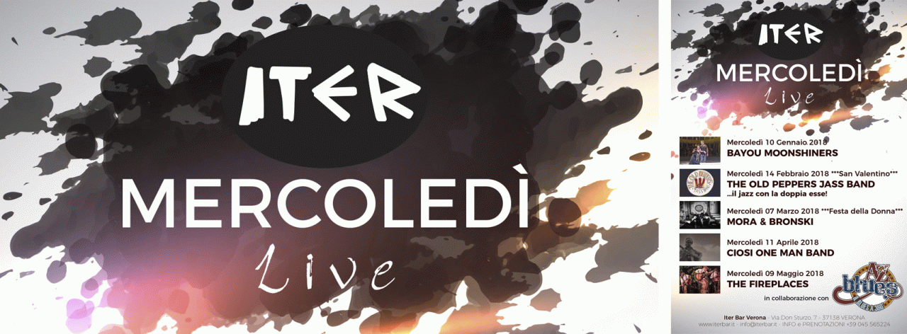 MERCOLEDI LIVE 2018 - ITER VERONA