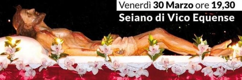TRIENNALE PROCESSIONE DEL VENERDI' SANTO DI SEIANO 2018 (Processione degli Incappucciati Rossi)