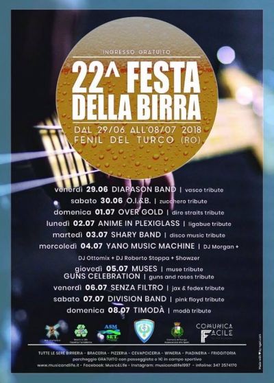 22° FESTA DELLA BIRRA DI FENIL DEL TURCO