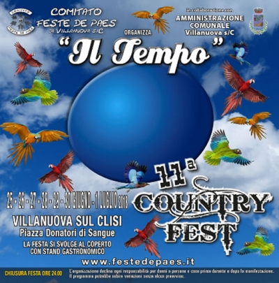 11° IL TEMPO - COUNTRY FEST DI VILLANUOVA SUL CLISI