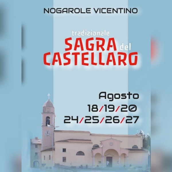 SAGRA DEL CASTELLARO dI NOGAROLE VICENTINO 2018