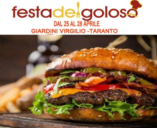 FESTA DEL GOLOSO 2019 a TARANTO
