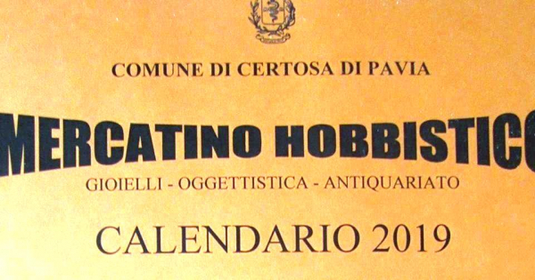 MERCATINO HOBBISTICO 2019 di CERTOSA DI PAVIA 