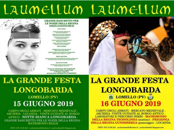 LAUMELLUM - LA GRANDE FESTA LONGOBARDA 2019