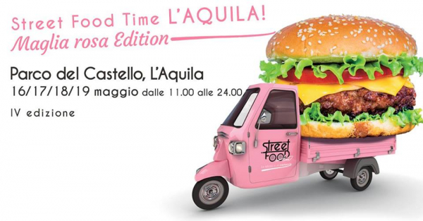 4° STREET FOOD TIME L'AQUILA - Maglia Rosa Edition