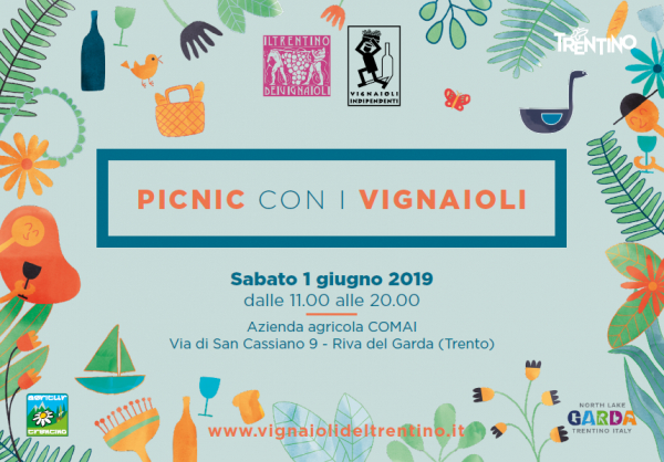 PICNIC CON I VIGNAIOLI a RIVA DEL GARDA 2019