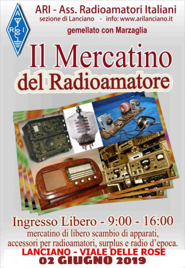 MERCATINO DEL RADIOAMATORE di LANCIANO 2019