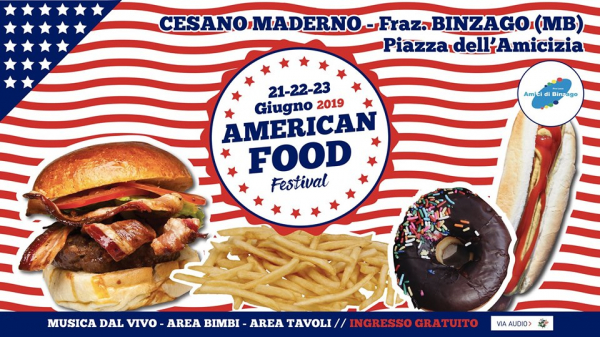 AMERICAN FOOD FESTIVAL a BINZAGO 2019