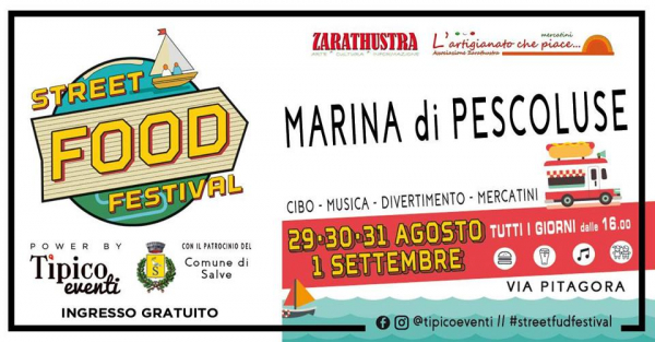 STREET FOOD FESTIVAL di MARINA DI PESCOLUSE 2019