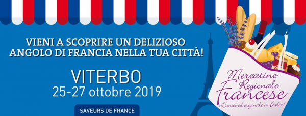 MERCATINO REGIONALE FRANCESE a VITERBO 2019