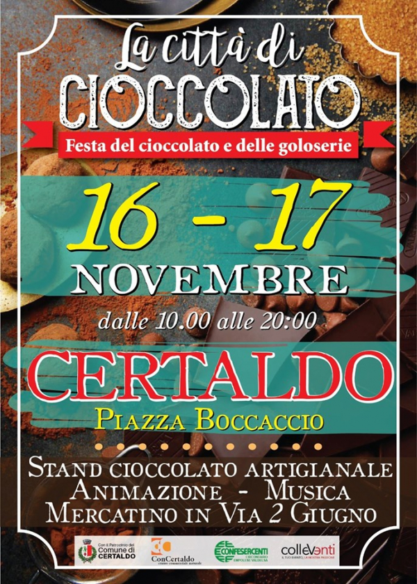 LA CITTÁ DI CIOCCOLATO - La Festa del Cioccolato e delle Goloserie a CERTALDO