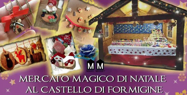 NATALE AL CASTELLO DI FORMIGINE con IL MERCATO MAGICO 2019