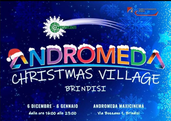 ANDROMEDA CHRISTMAS VILLAGE a BRINDISI 2019