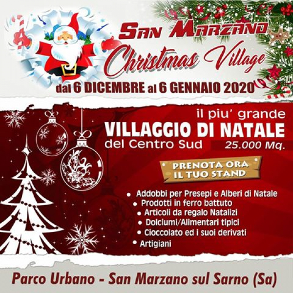SAN MARZANO CHRISTMAS VILLAGE 2019