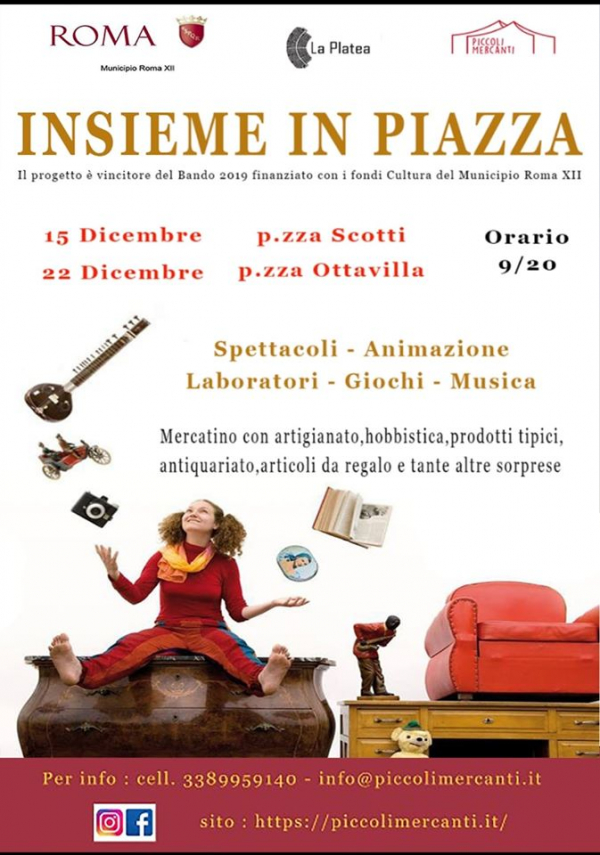 INSIEME IN PIAZZA a ROMA