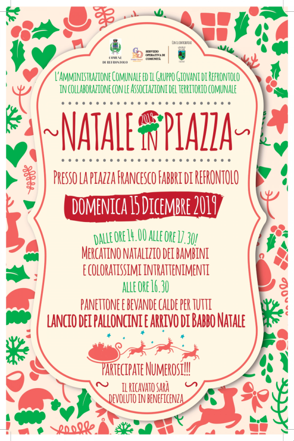NATALE IN PIAZZA a REFRONTOLO 2019