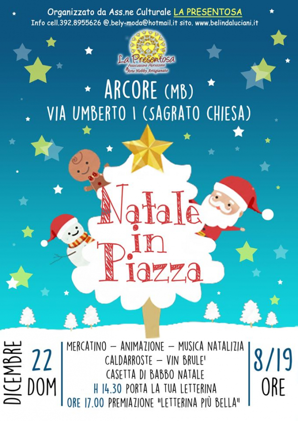 NATALE IN PIAZZA a ARCORE 2019