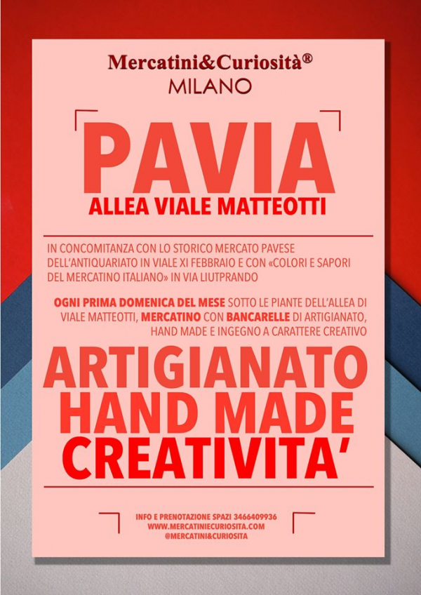 PAVIA ALLEA VIALE MATTEOTTI 2022 by Mercatini&Curiosità