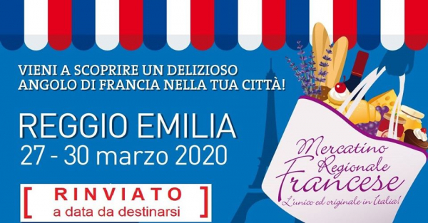 MERCATINO REGIONALE FRANCESE a REGGIO EMILIA 2020
