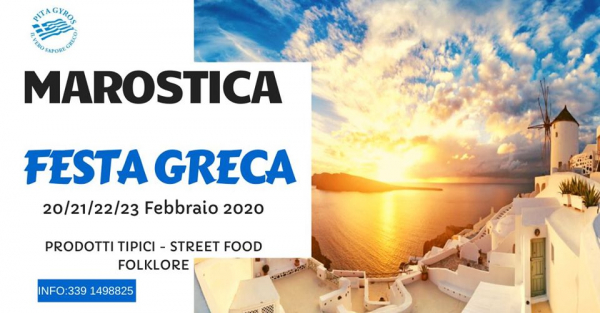 FESTA GRECA - MAROSTICA 2020