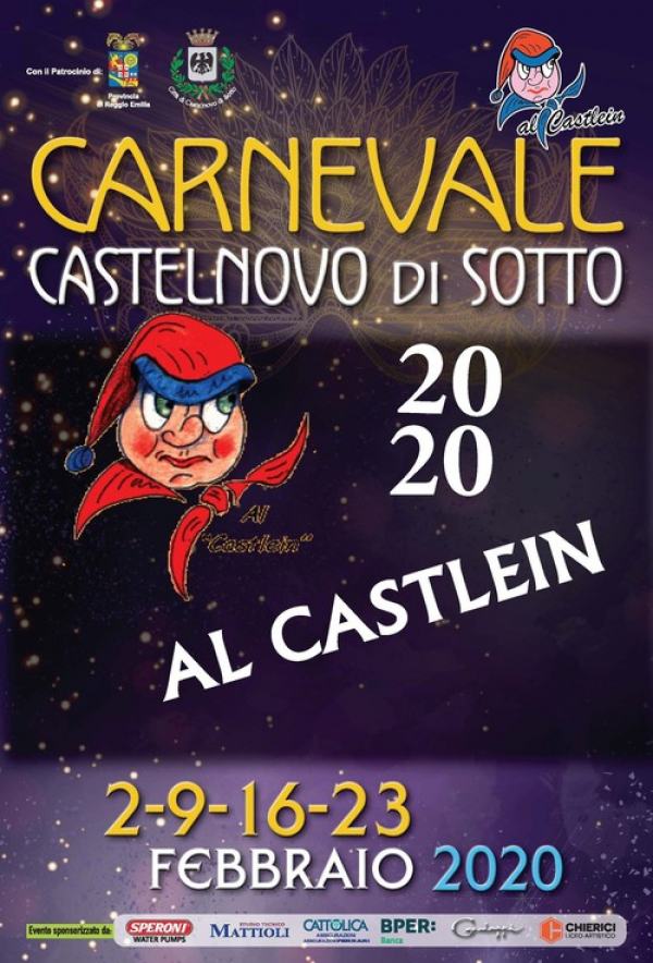 135°  CARNEVALE AL CASTLEIN - CARNEVALE di CASTELNOVO DI SOTTO