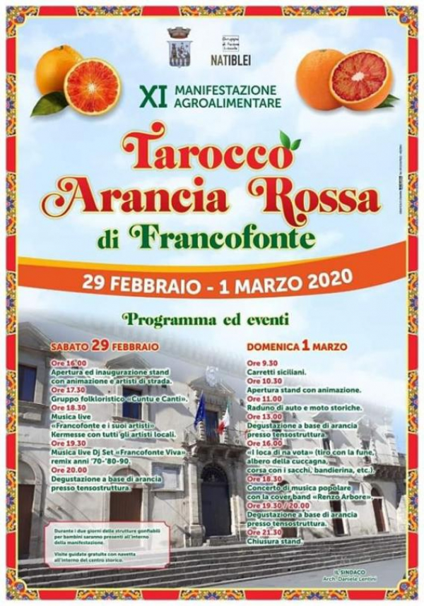 11° SAGRA DEL TAROCCO ARANCIA ROSSA di FRANCOFONTE