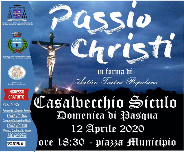 PASSIO CHRISTI di CASALVECCHIO SICULO 2020