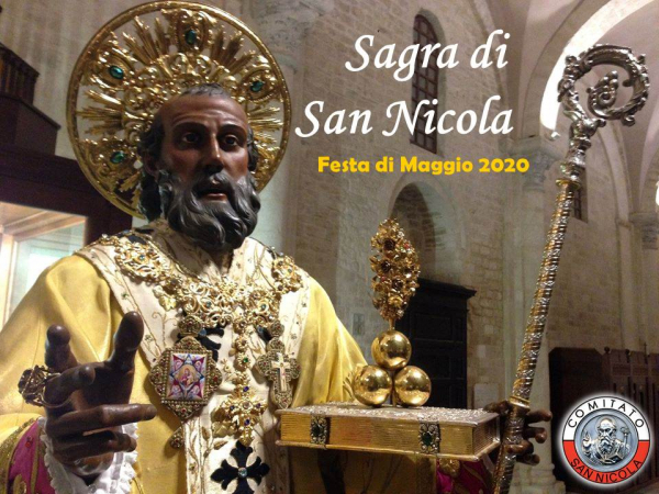 SAGRA DI SAN NICOLA - FESTA DI MAGGIO a BARI 2020