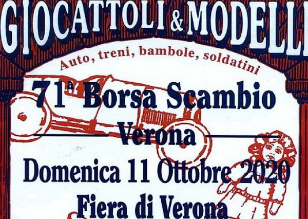 71° GIOCATTOLI & MODELLI - BORSA SCAMBIO di VERONA