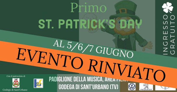 1° FESTA IRLANDESE - ST.PATRICK'S DAY a GODEGA DI SANT'URBANO