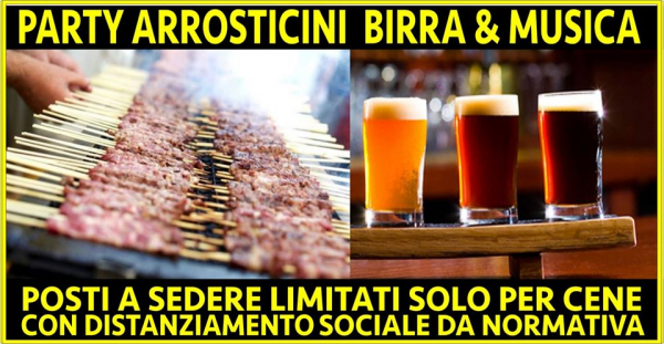 PARTY ARROSTICINI BIRRA & MUSICA 2020 - MILANO