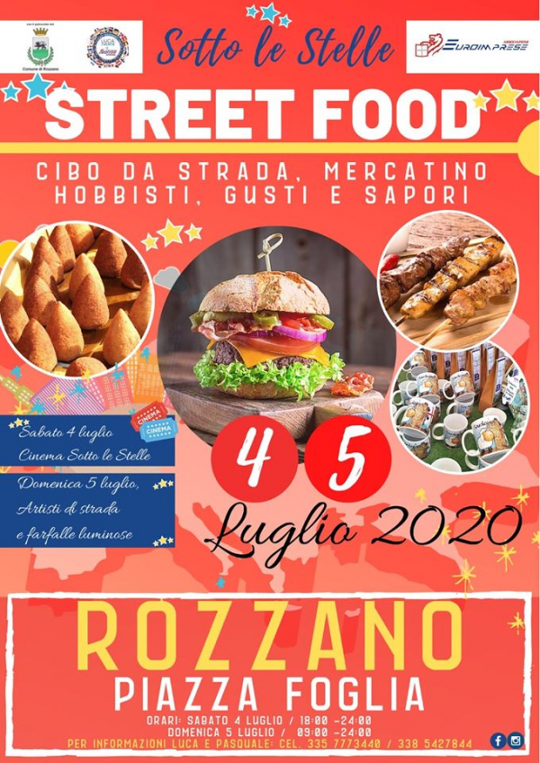 SOTTO LE STELLE STREET FOOD - ROZZANO 2020