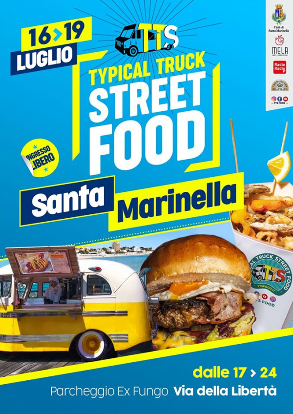 TYPICAL TRUCK STREET FOOD - SANTA MARINELLA 2020