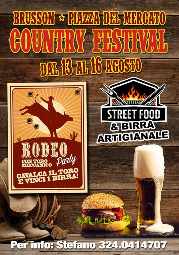COUNTRY FESTIVAL a BRUSSON 2020