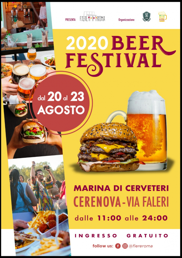 BEER FESTIVAL a MARINA DI CERVETERI 2020