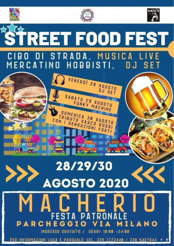 STREET FOOD FEST MACHERIO 2020
