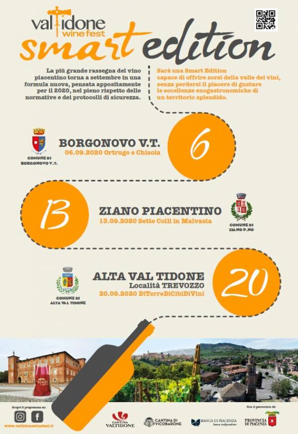 VALTIDONE WINEFEST SMART EDITION - 1° Tappa di Borgonovo Val Tidone