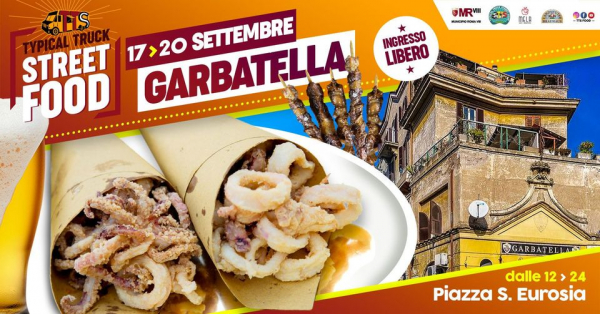 TYPICAL TRUCK STREET FOOD - GARBATELLA ROMA 2020