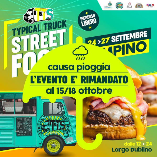 TYPICAL TRUCK STREET FOOD - CIAMPINO 2020