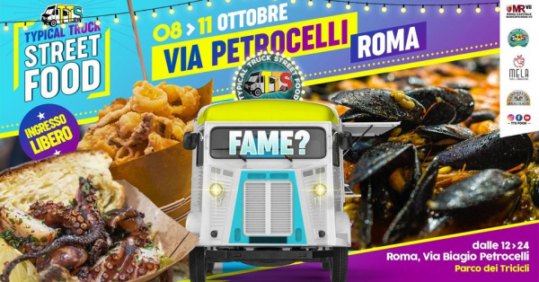 TYPICAL TRUCK STREET FOOD - PETROCELLI ROMA 2020