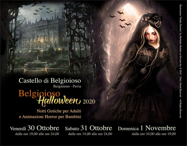 BELGIOIOSO HALLOWEEN 2020 al CASTELLO di BELGIOIOSO