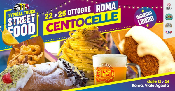 TYPICAL TRUCK STREET FOOD - CENTOCELLE ROMA 2020
