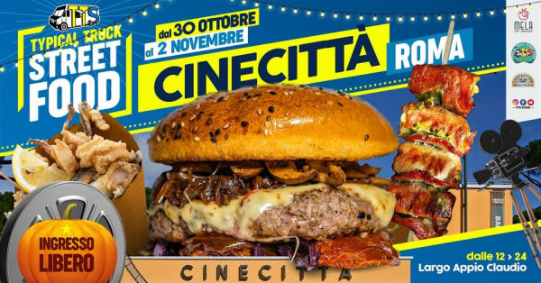 TYPICAL TRUCK STREET FOOD - CINECITTA' ROMA 2020