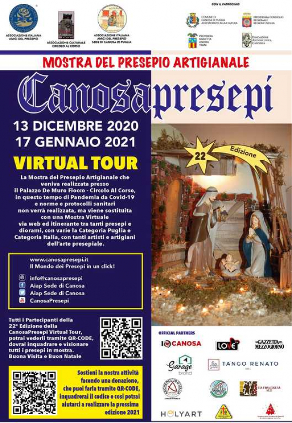 22° CANOSA PRESEPI VIRTUAL TOUR 