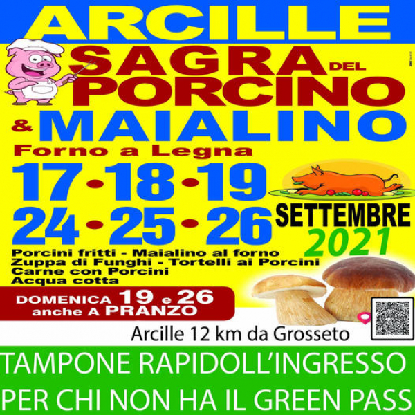 SAGRA DEL PORCINO & MAIALINO di ARCILLE 2021