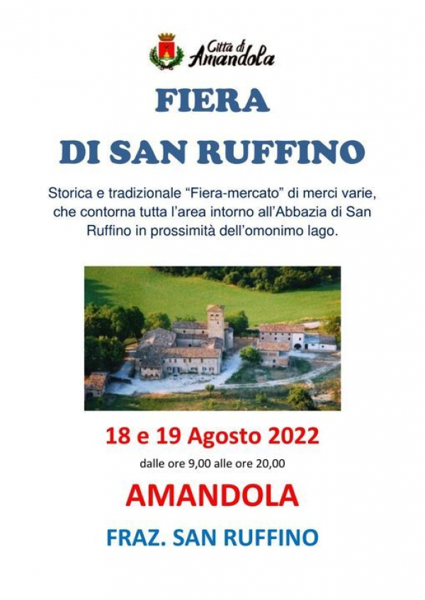 FIERA DI SAN RUFFINO - AMANDOLA 2022