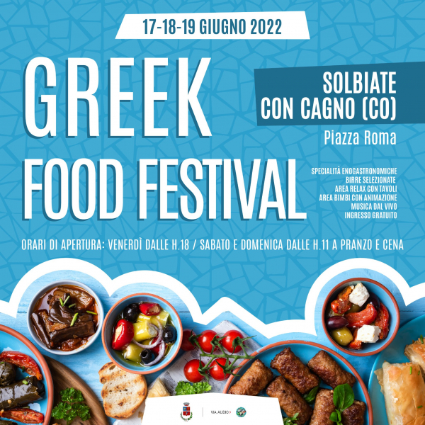 GREEK FOOD FESTIVAL a SOLBIATE CON CAGNO 2022