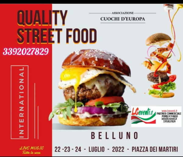 QUALITY STREET FOOD - BELLUNO 2022