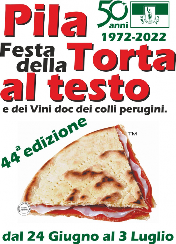 44° FESTA DELLA TORTA AL TESTO di PILA